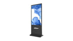 Zwarte 55-inch Dahua staande digital signage display met slank design en helder Full HD LCD-scherm.