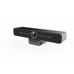 Zwarte Dahua 4K USB-camera met compact, strak design voor AC en CC series displays.